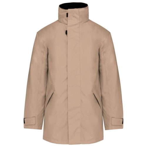 Kariban KA677 unisex parka kabát - beige szín