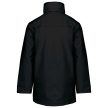 Kariban KA677 unisex parka kabát - black szín
