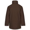 Kariban KA677 unisex parka kabát - chocolate szín