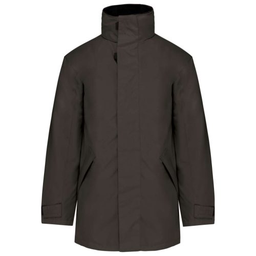 Kariban KA677 unisex parka kabát - dark grey szín