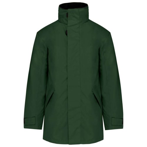 Kariban KA677 unisex parka kabát - forest green szín