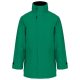 Kariban KA677 unisex parka kabát - kelly green szín