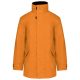 Kariban KA677 unisex parka kabát - orange szín