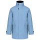 Kariban KA677 unisex parka kabát - sky blue szín