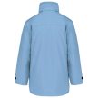 Kariban KA677 unisex parka kabát - sky blue szín
