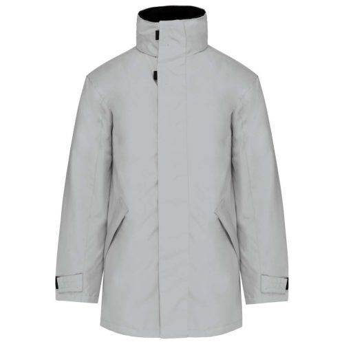 Kariban KA677 unisex parka kabát - snow grey szín