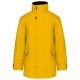 Kariban KA677 unisex parka kabát - yellow szín