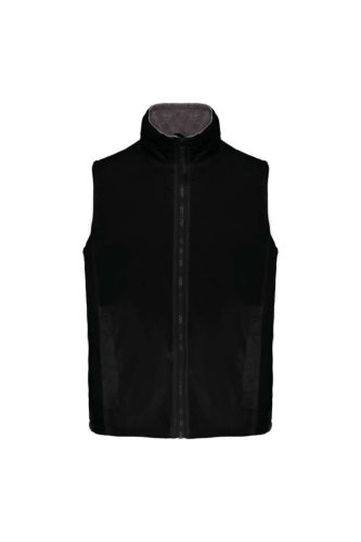 Kariban KA679 unisex bélelt mellény - black/grey szín