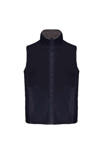 Kariban KA679 unisex bélelt mellény - navy/grey szín
