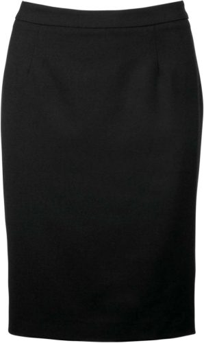 Kariban KA732 női elegáns szoknya - black szín