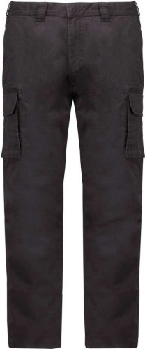 Kariban KA744 sokzsebes férfi nadrág - dark grey szín