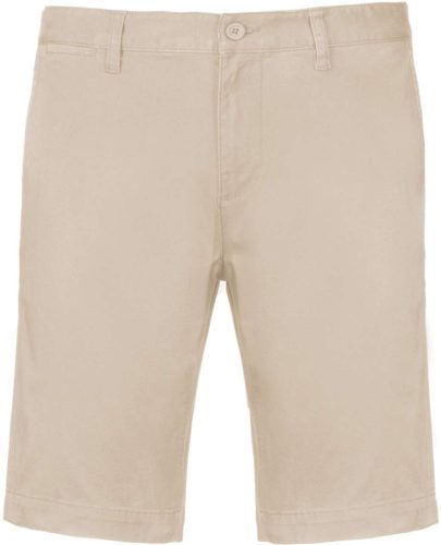 Kariban KA750 férfi chino rövidnadrág - beige szín