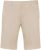 Kariban KA750 férfi chino rövidnadrág - beige szín