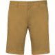Kariban KA750 férfi chino rövidnadrág - camel szín