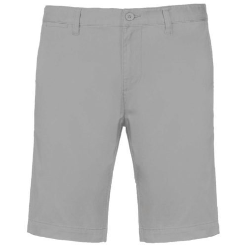 Kariban KA750 férfi chino rövidnadrág - fine grey szín