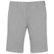 Kariban KA750 férfi chino rövidnadrág - fine grey szín