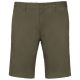 Kariban KA750 férfi chino rövidnadrág - light khaki szín