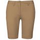 Kariban KA751 női chino rövidnadrág - camel szín