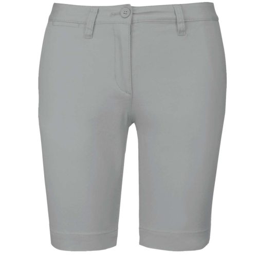 Kariban KA751 női chino rövidnadrág - fine grey szín