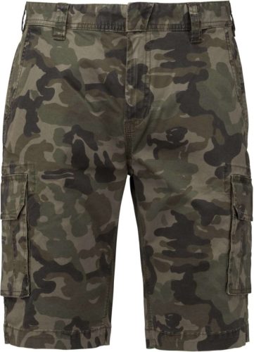 Kariban KA754 férfi rövidnadrág - olive camouflage szín