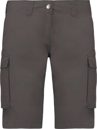 Kariban KA756 női könnyű rövidnadrág - light charcoal szín