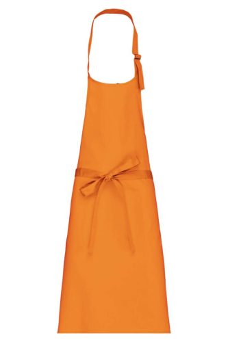 Kariban KA8000 zseb nélküli kötény - orange szín