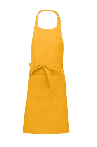 Kariban KA885 zsebes pamut kötény - mustard szín