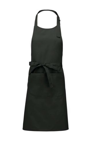 Kariban KA890 zsebes hosszú kötény - dark grey szín