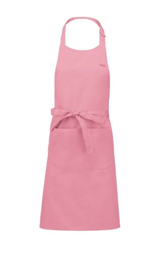 Kariban KA890 zsebes hosszú kötény - dark pink szín