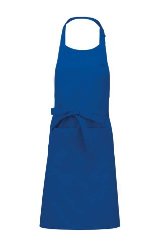 Kariban KA890 zsebes hosszú kötény - royal blue szín