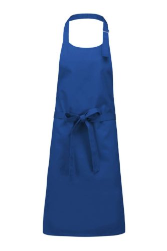 Kariban KA895 zseb nélküli hosszú kötény - royal blue szín