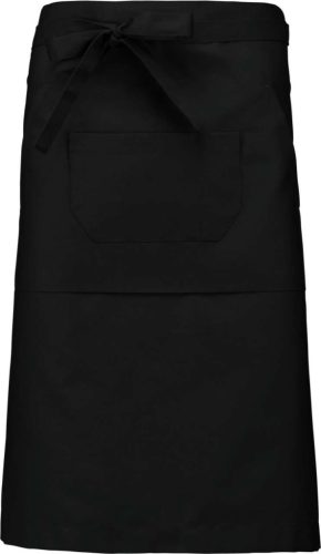Kariban KA897 hosszú kötény - black szín