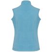 Kariban KA906 női mikropolár mellény - cloudy blue heather szín