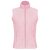 Kariban KA906 női mikropolár mellény - pale pink szín