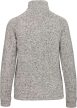 Kariban KA9107 női cipzáros felső - light grey mélange szín