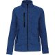 Kariban KA9107 női cipzáros felső - light royal blue mélange szín