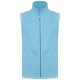Kariban KA913 Luca férfi mikropolár mellény - cloudy blue heather szín