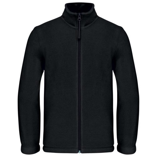 Kariban KA920 gyerek mikropolár felső - black szín