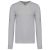 Kariban KA965 férfi V-nyakú felső - grey melange szín