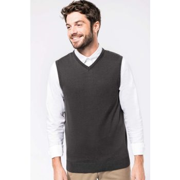 Kariban KA969 V-nyakú férfi ujjatlan felső