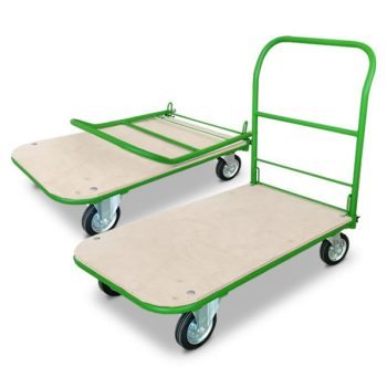   K4/2 kézikocsi lehajtható fogantyúval, 250 kg teherbírással