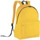 Kimood KI0130 klasszikus cipzáras hátizsák - yellow/dark grey színben