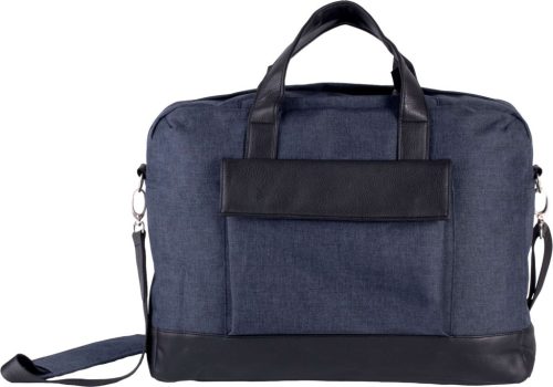 Kimood KI0429 üzleti laptop táska - graphite blue heather színben
