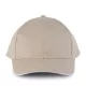 K-UP KP011 Orlando 6 paneles baseball sapka - beige/white színben