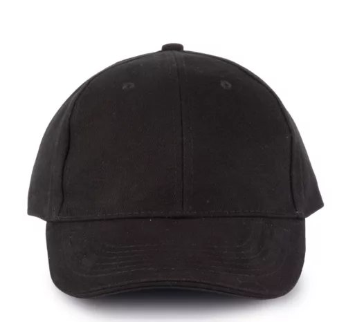 K-UP KP011 Orlando 6 paneles baseball sapka - black/black színben