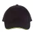 K-UP KP011 Orlando 6 paneles baseball sapka - black/lime színben