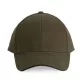 K-UP KP011 Orlando 6 paneles baseball sapka - dark khaki/dark grey színben
