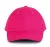 K-UP KP011 Orlando 6 paneles baseball sapka - fuchsia/black színben