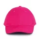 K-UP KP011 Orlando 6 paneles baseball sapka - fuchsia/black színben