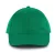 K-UP KP011 Orlando 6 paneles baseball sapka - kelly green/black színben